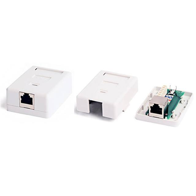 Hyperline SB2-2-8P8C-C6-WH